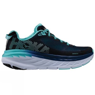 Zapatillas Running Hoka One One Bondi 5 Wide Mujer Indigo - Chile YCP287039